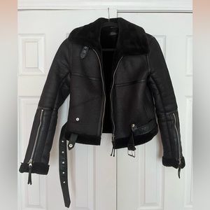 Black Aviator Jacket